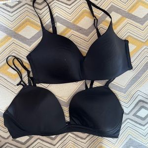 VS black wireless bra bundle LOVE PINK